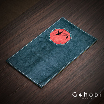 Gohobi Hand-Painted Tea Table Runner – Zen Style Tea Table Cloth