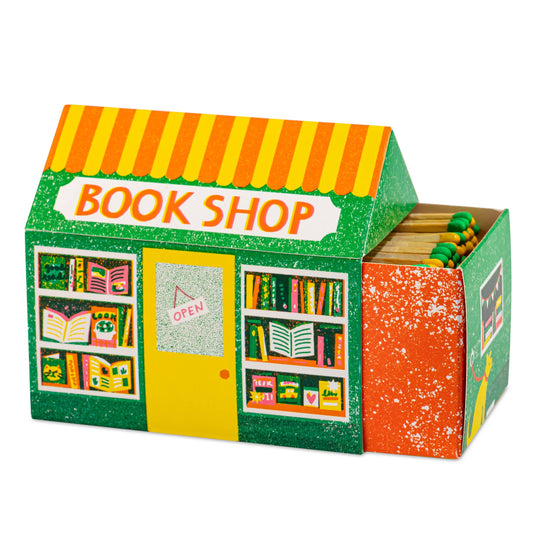 Gohobi x Archivist Gallery The Bookshop | House Matchboxes [Made in the UK]