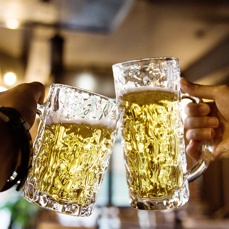 Gohobi Japanese Sasaki Crystal Beer Mug