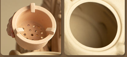 Gohobi Traditional Teapot and Stove Set 002 Capybara