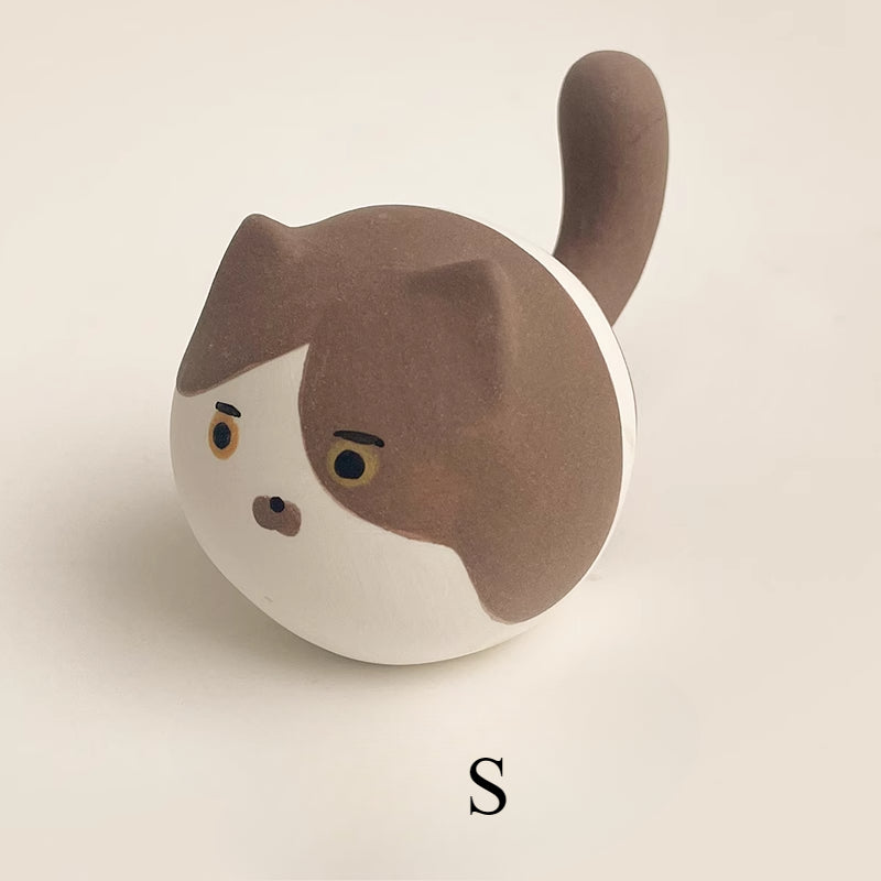Gohobi x Little Diary Handmade Ceramic Cat
