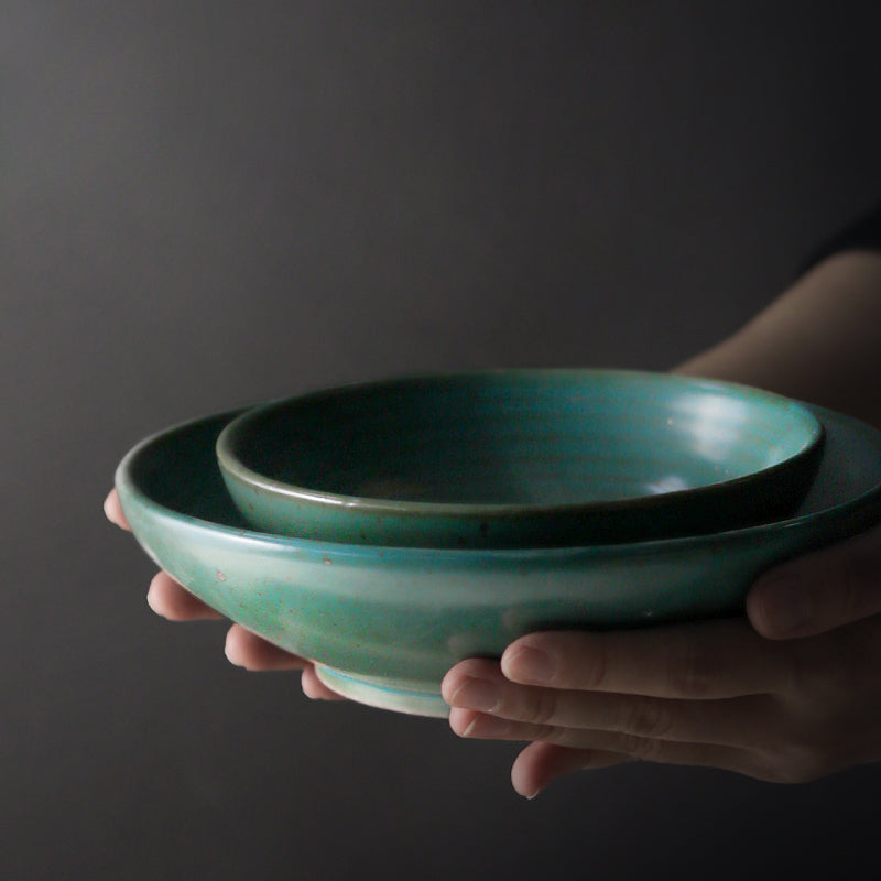 Gohobi Jiutu Coarse Pottery Plate