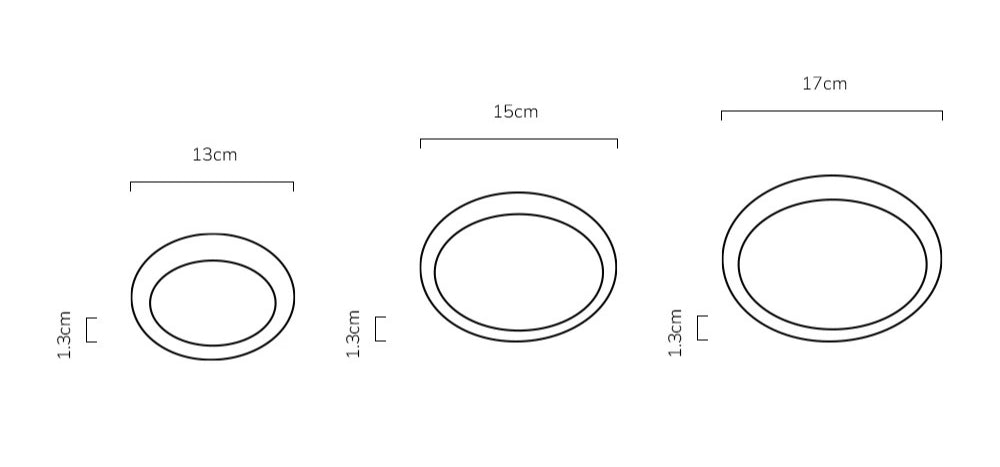 Gohobi Minimal Stainless Steel Round Shallow Plate