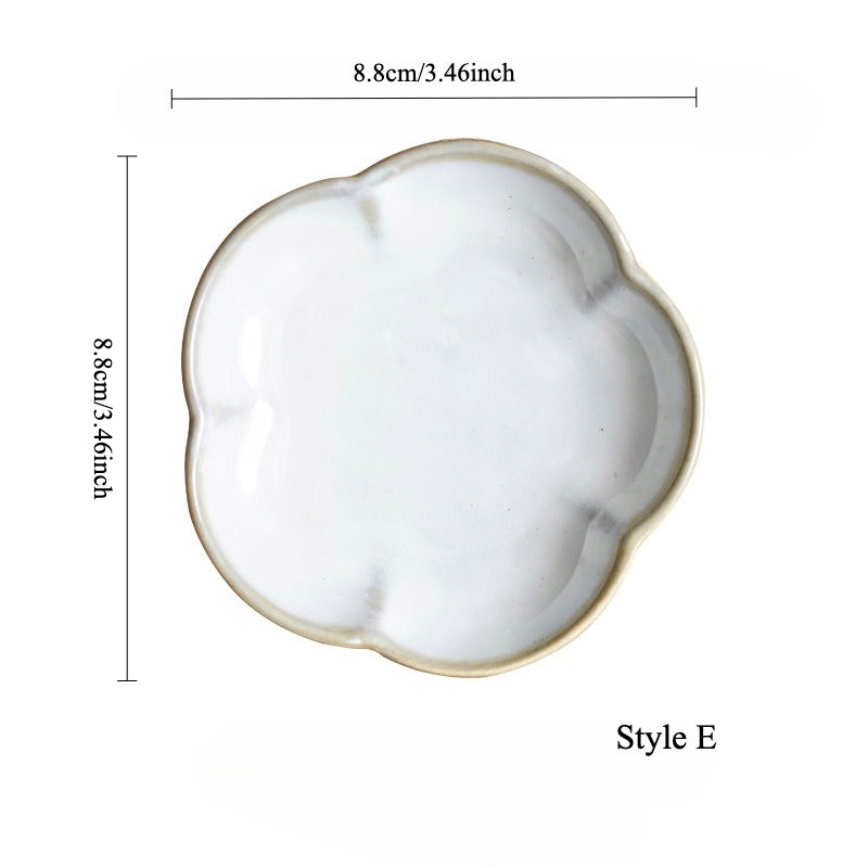 Gohobi Kiln-Change Glazed Sauce Dish