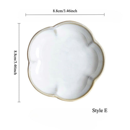 Gohobi Kiln-Change Glazed Sauce Dish