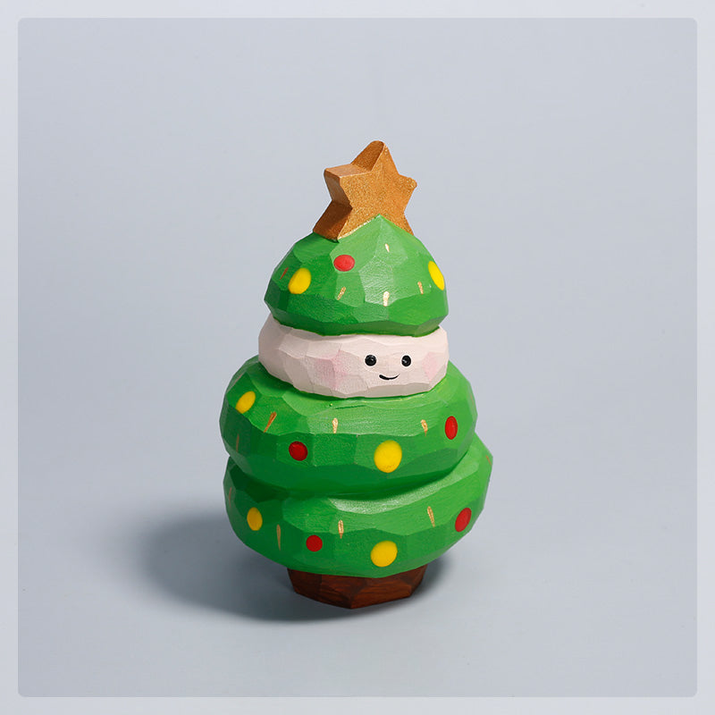 Gohobi Handmade Wooden Christmas Ornament