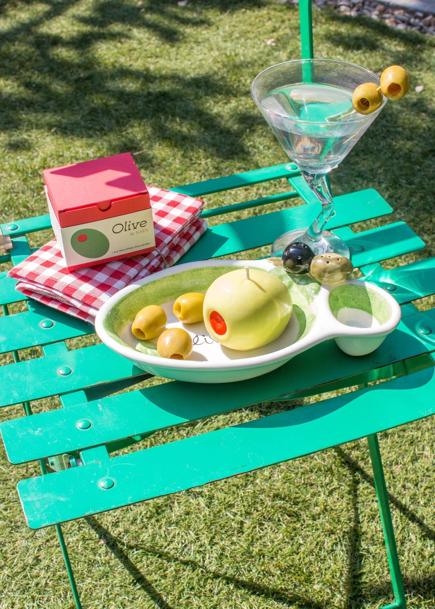 HereThe Olive Candle