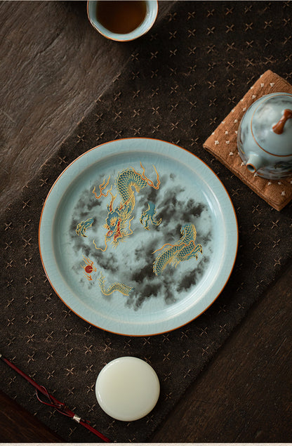 Gohobi Ink Harmony Teapot Tray