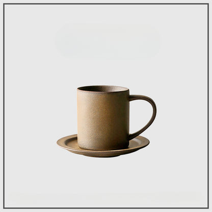 Gohobi Japanese Handmade Coffee Cup with Saucer 004