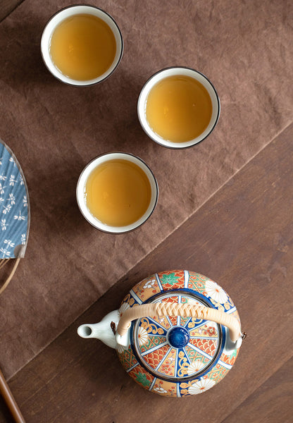 [Made In Japan] Gohobi Japanese Ancient Imari Tea Set