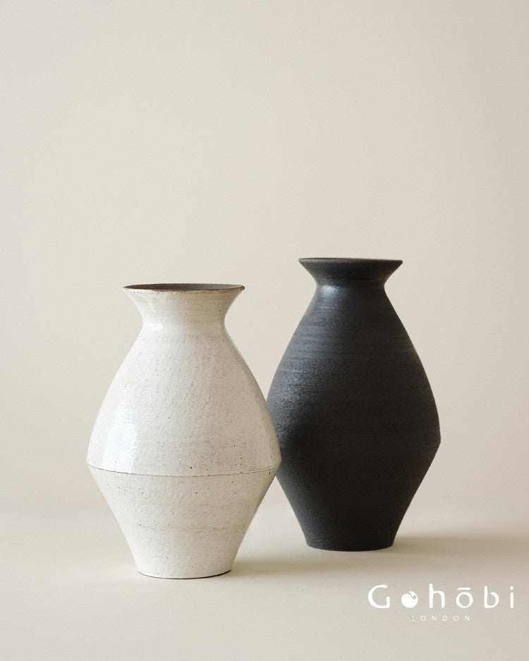 Gohobi Japanese-style Wabi Sabi Handmade Zen Large Vase 009