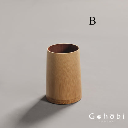 Gohobi Bamboo Basket Tea Accessories Set – Japanese-Style Six Gentlemen Kung Fu Tea Tools