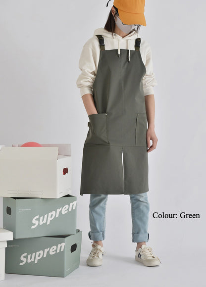 Gohobi Japanese Waterproof Cotton Canvas Apron