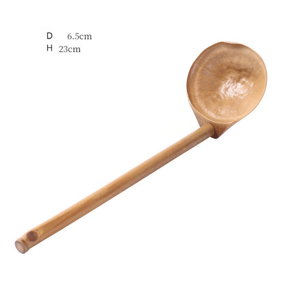 Gohobi Handmade Bamboo Soup Spoon