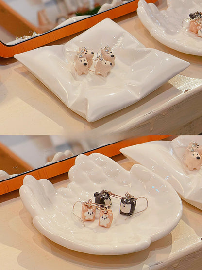 Gohobi x Little Diary Handmade Ceramic Earrings