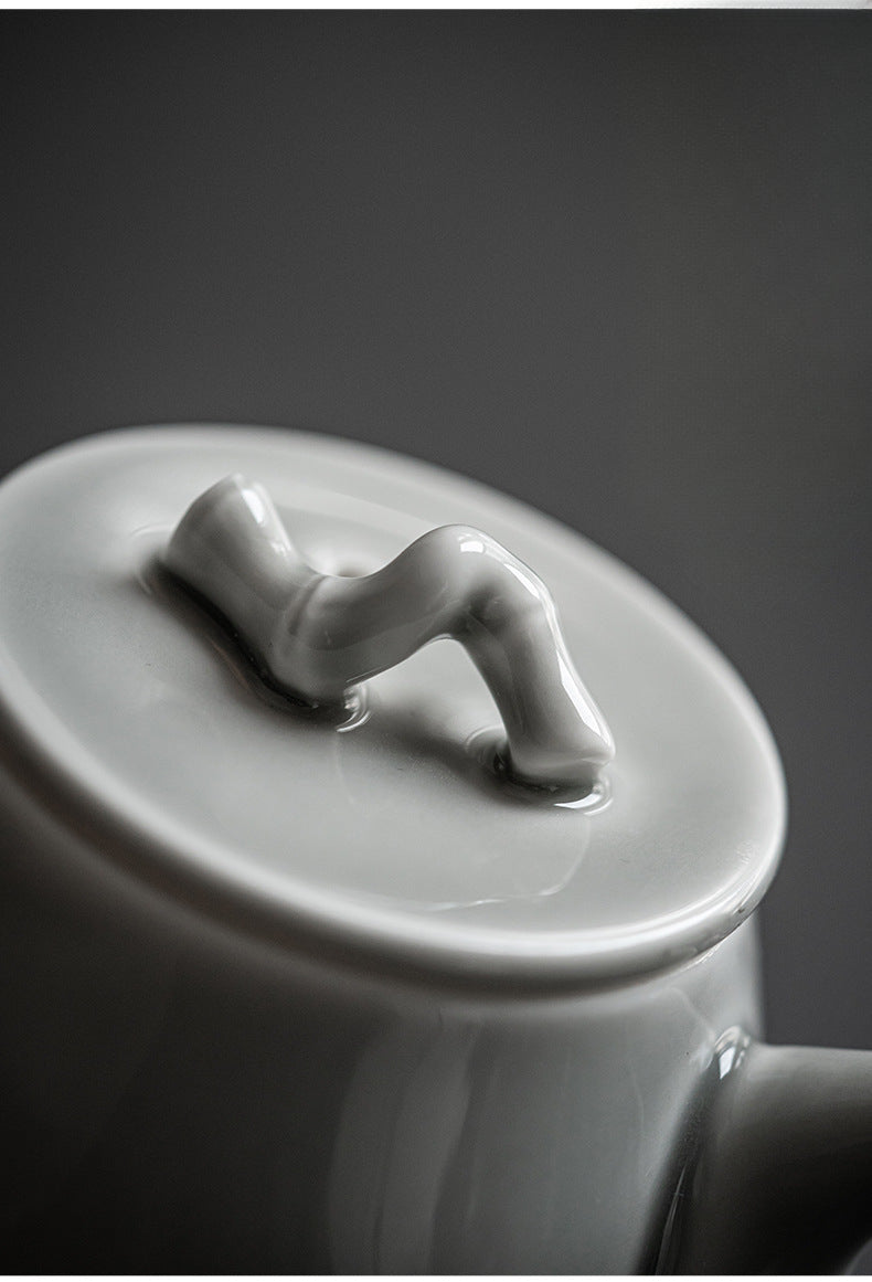 Gohobi Japanese Style Ice Grey Teapot 003