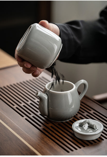Gohobi Japanese Style Ice Grey Tea Container 002