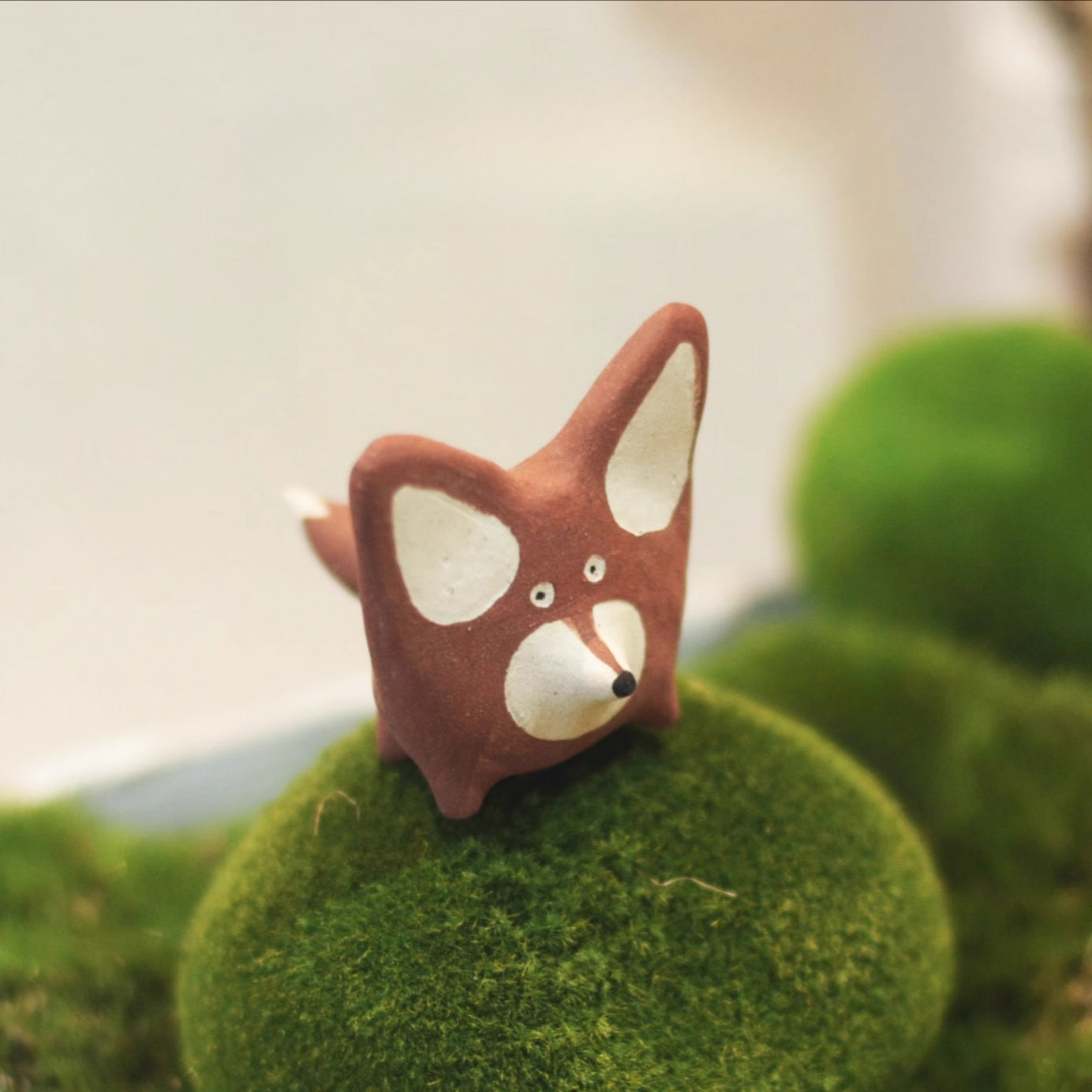 Gohobi x Little Diary Handmade Ceramic Fox