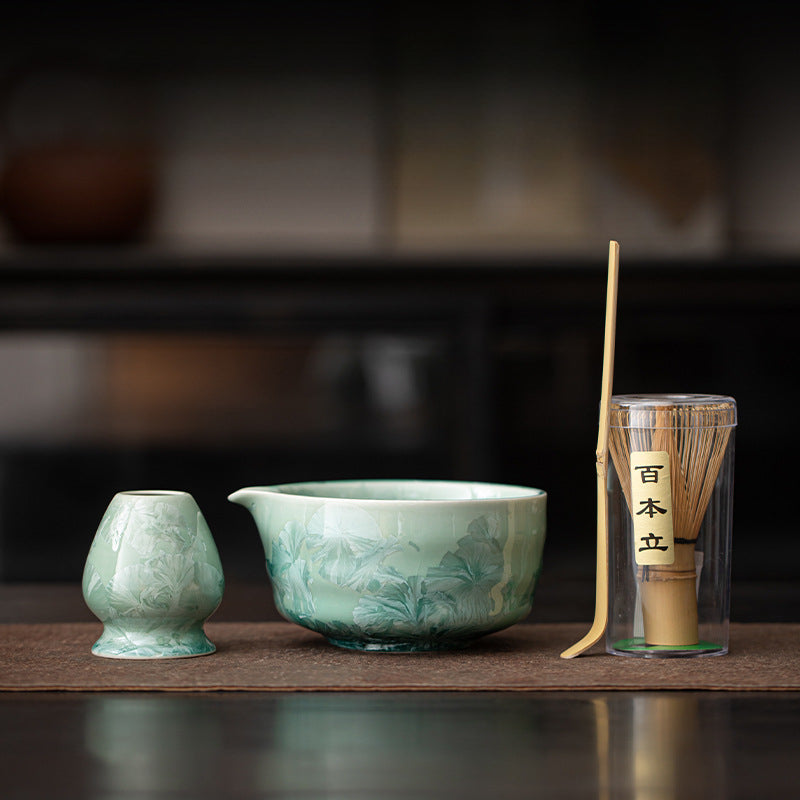 Gohobi Ceramic Matcha Set 044 Crystal Spout