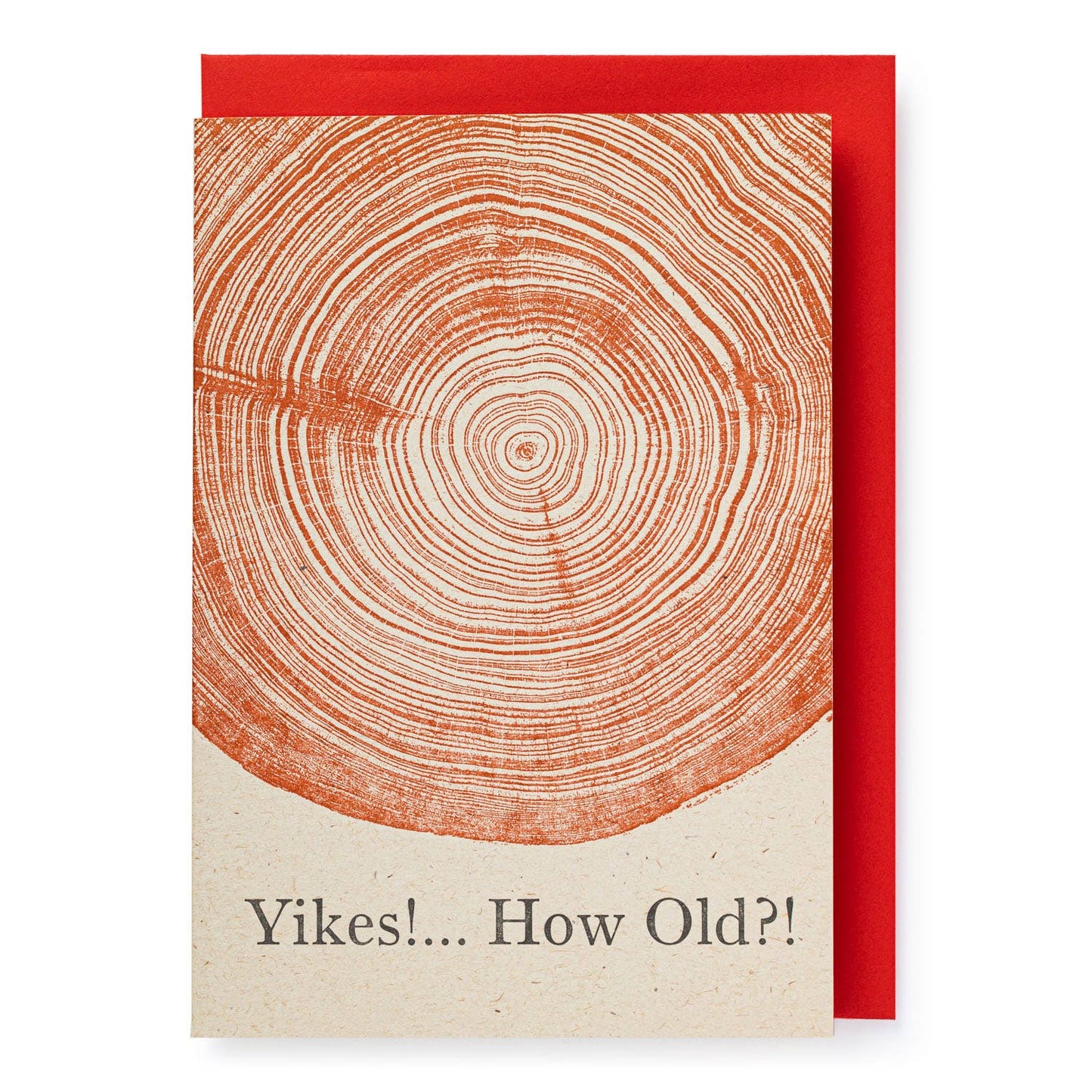 How Old? | Letterpress Cards | Greeting Card | Large Cards [Made in the UK]