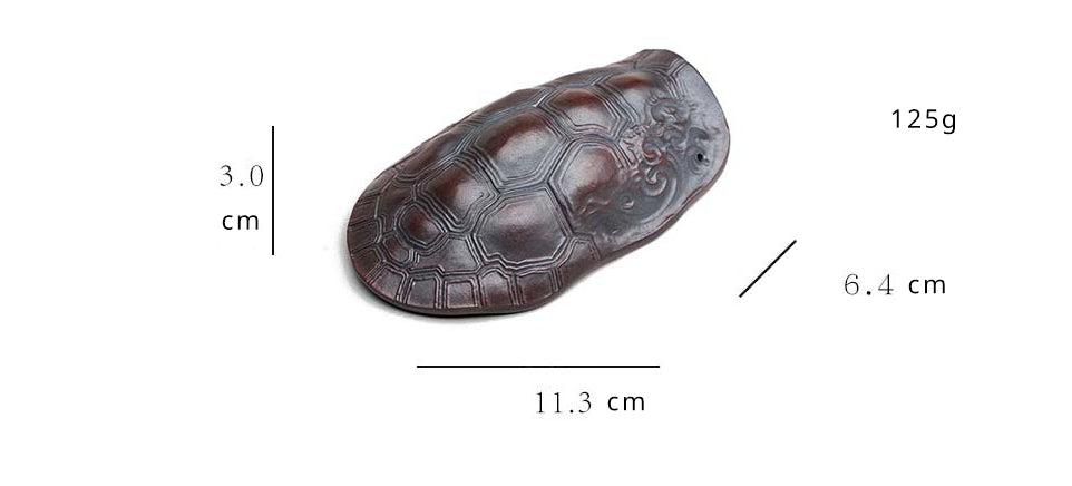 Gohobi Ceramic Gongfu Tea Turtle Shell Tea Scoop