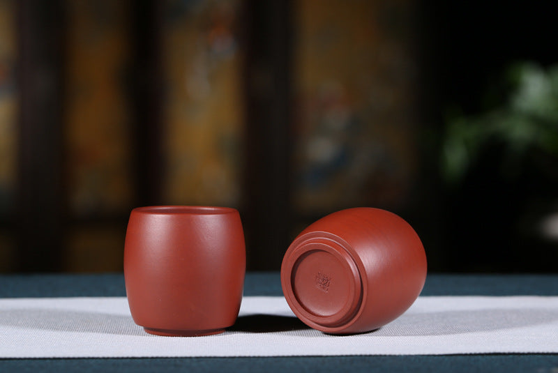 Gohobi Red Yixing Clay Ceramic Japanese style Tea Cup