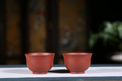 Gohobi Red Yixing Clay Ceramic Classic Tea Cup