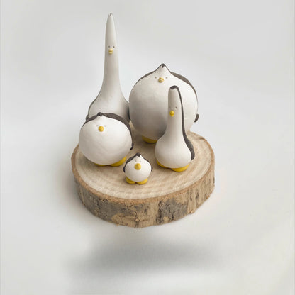 Gohobi x Little Diary Handmade Ceramic Penguin