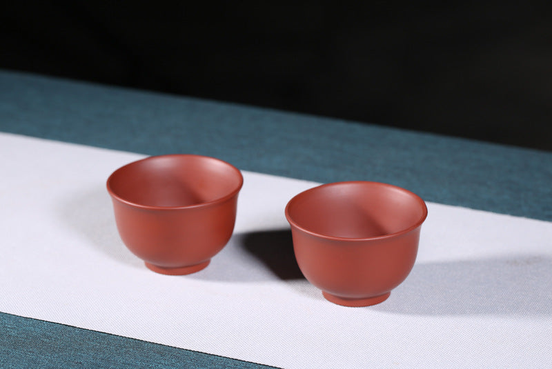 Gohobi Red Yixing Clay Ceramic Classic Tea Cup