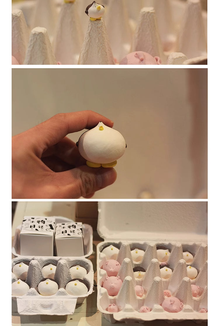 Gohobi x Little Diary Handmade Ceramic Penguin