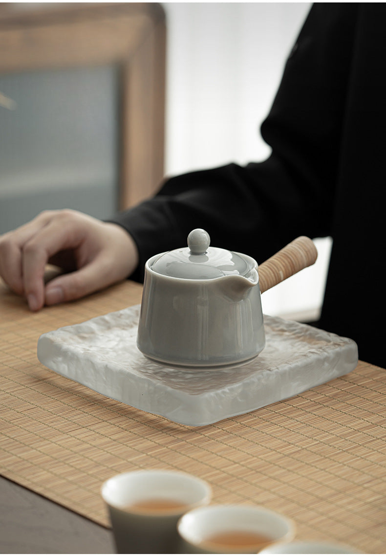 Gohobi Japanese Style Ice Grey Teapot 001