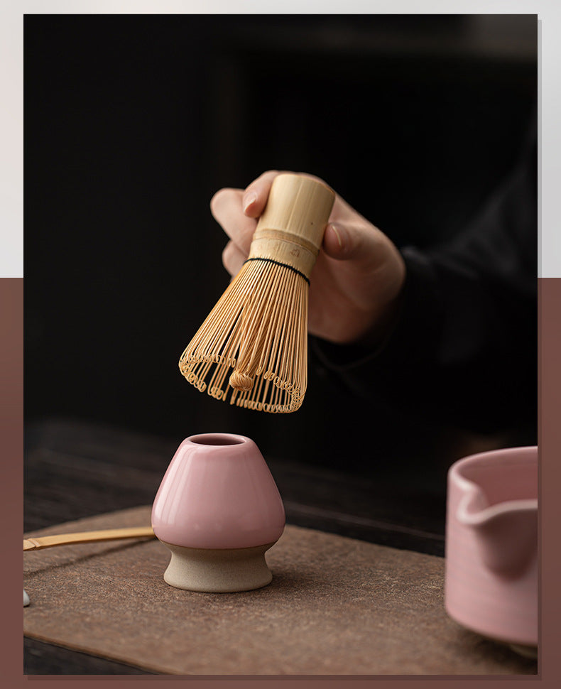 Gohobi Ceramic Matcha Set 041 Pink