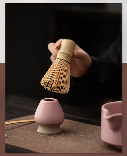 Gohobi Ceramic Matcha Set 041 Pink