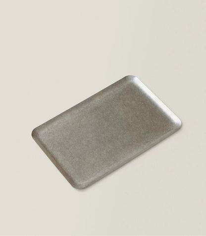 Gohobi Japanese-Style Distressed 304 Stainless Steel Serving Tray
