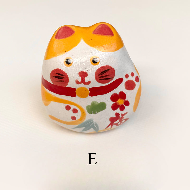 Gohobi x Little Diary Handmade Ceramic Lucky Cat