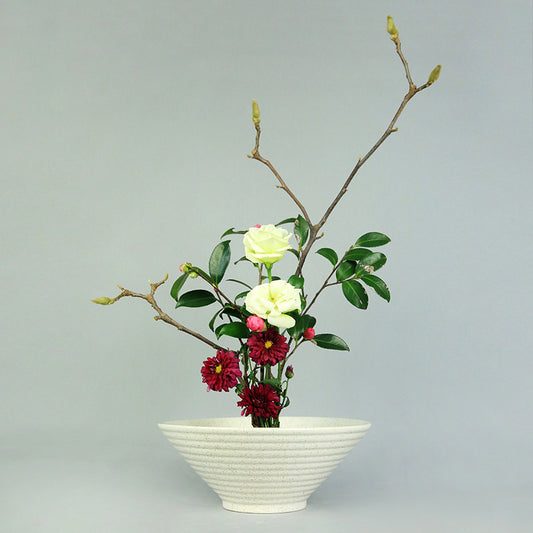 Gohobi Large Japanese Style Ikebana Vase 005