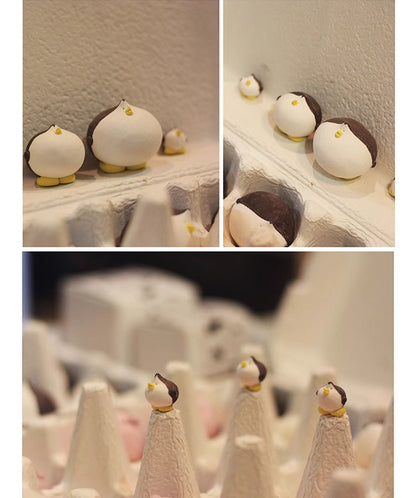 Gohobi x Little Diary Handmade Ceramic Penguin