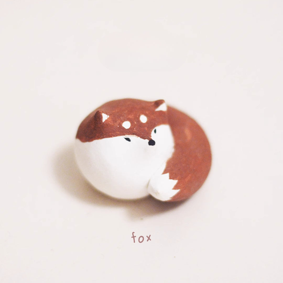 Gohobi x Little Diary Handmade Ceramic Fox