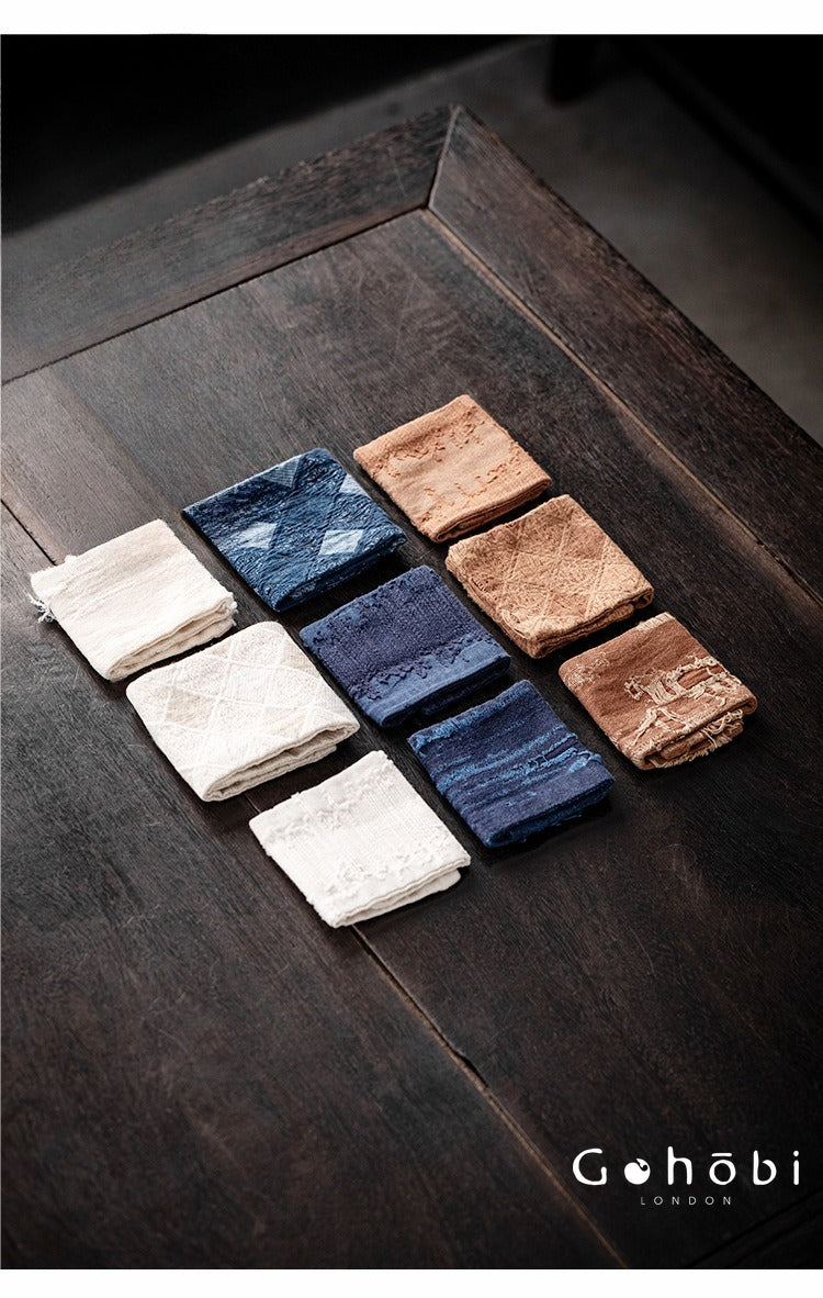 Gohobi Cotton Tea Towel – Thick Absorbent Teapot Cloth and Heat Insulation Tea Coaster