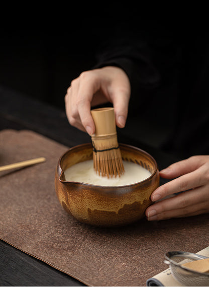 Gohobi Ceramic Matcha Set 035 Ancient Kiln