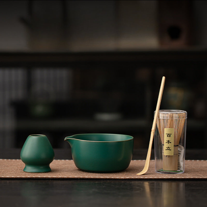 Gohobi Ceramic Matcha Set 034 Vintage Colour