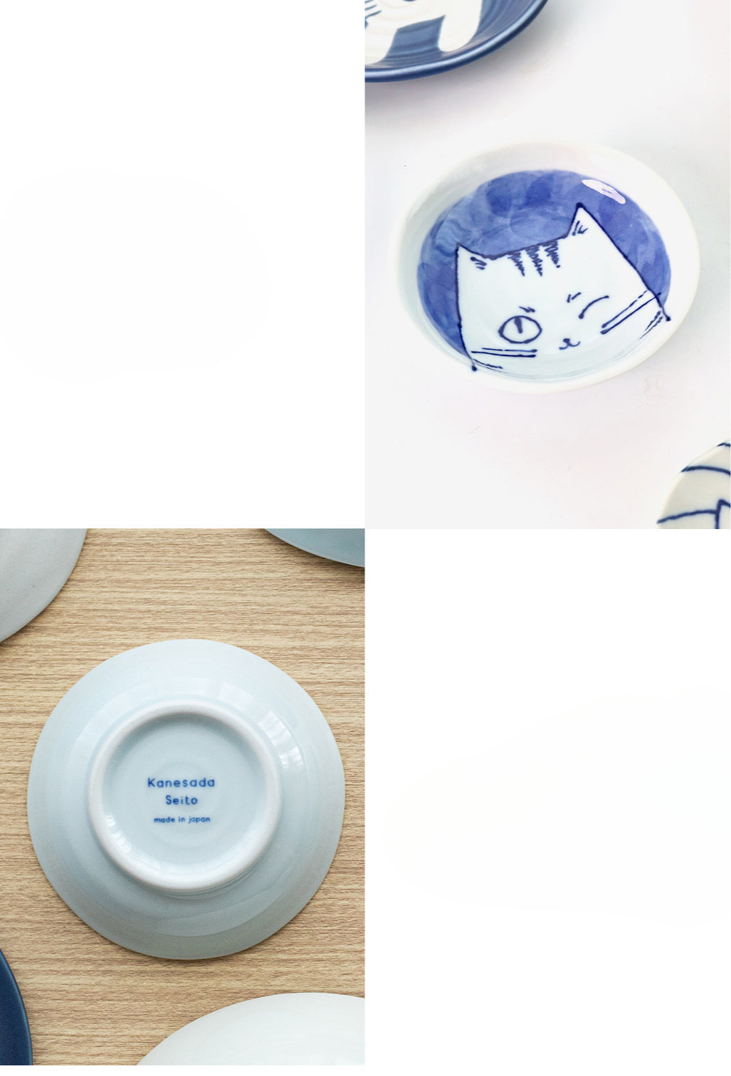 [Made In Japan] Gohobi Japanese Cats Plate