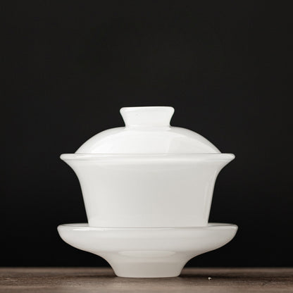 Gohobi Ancient Glazed Three-Talented Cover Gaiwan