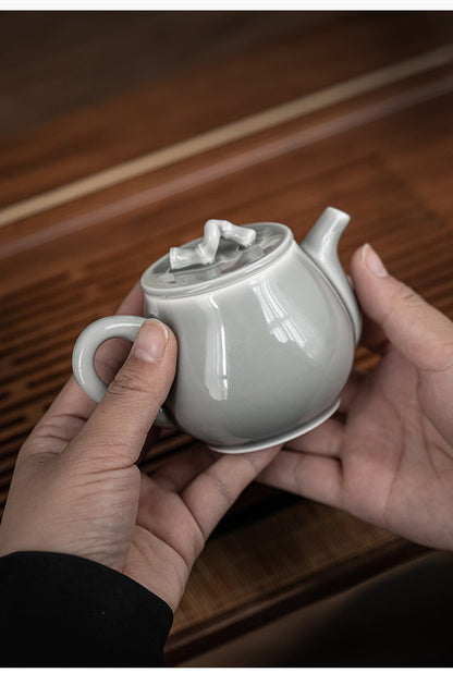 Gohobi Japanese Style Ice Grey Teapot 003