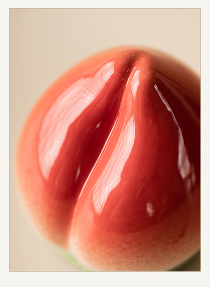 Gohobi Peach Shaped Food Container Storage