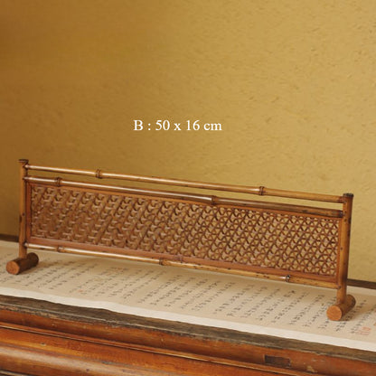 Gohobi Bamboo Gongfu Tea Screen – Chinese Tea Ceremony Table Divider