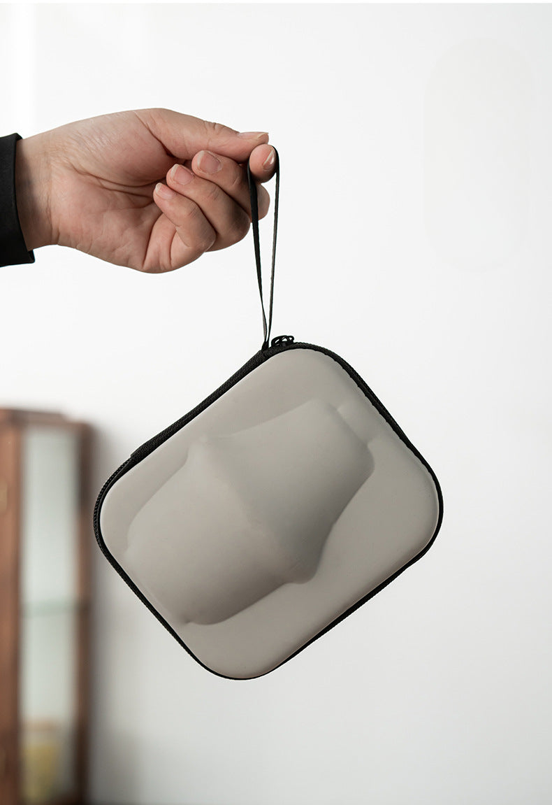 Gohobi Japanese Style Ice Grey Gaiwan Tea Set 003