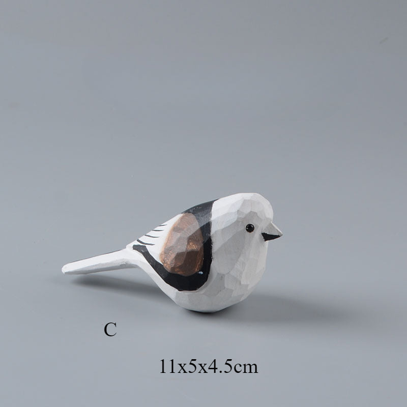 Gohobi Handmade Wooden Bird Ornament