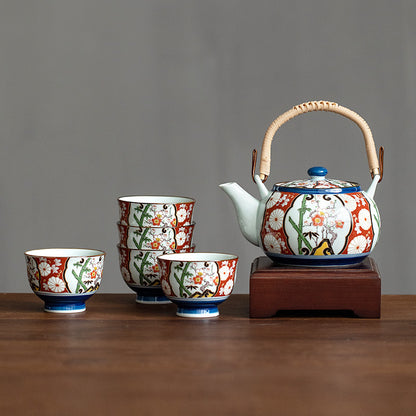 [Made In Japan] Gohobi Japanese Ancient Imari Tea Set