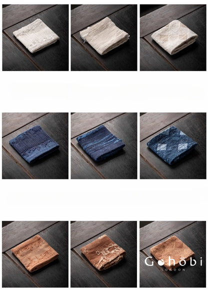 Gohobi Cotton Tea Towel – Thick Absorbent Teapot Cloth and Heat Insulation Tea Coaster